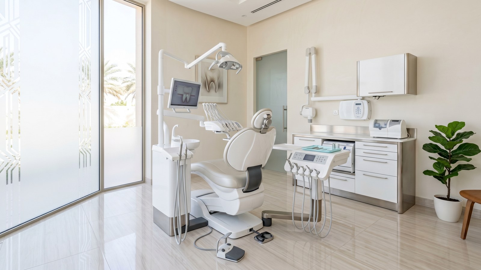 غرفة العلاج في مجمع دار الأمل الطبي